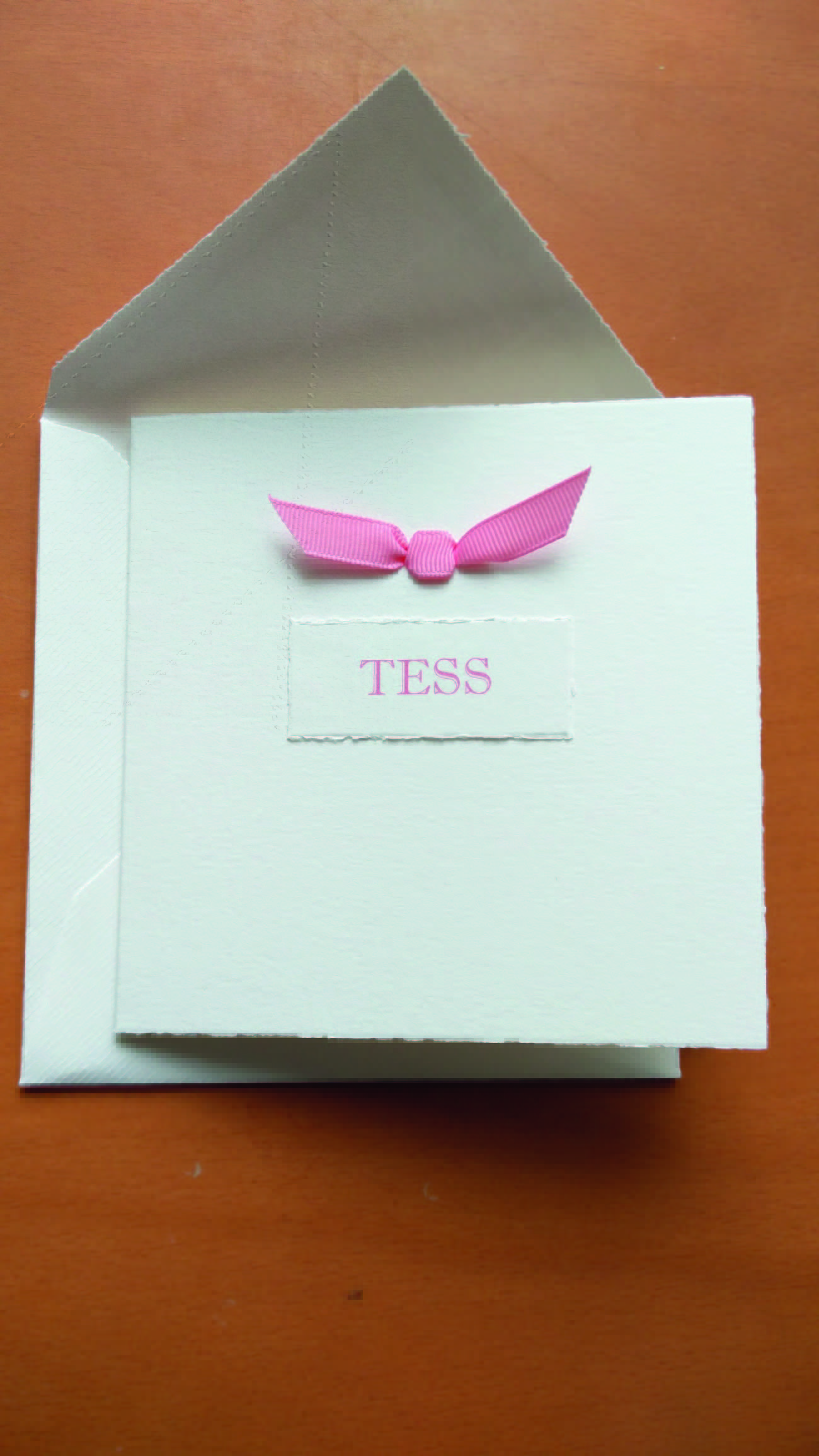 Geboortekaart Tess